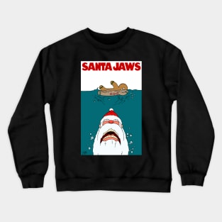 Santa Jaws Crewneck Sweatshirt